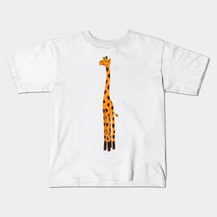 Cool giraffe with teeth Kids T-Shirt